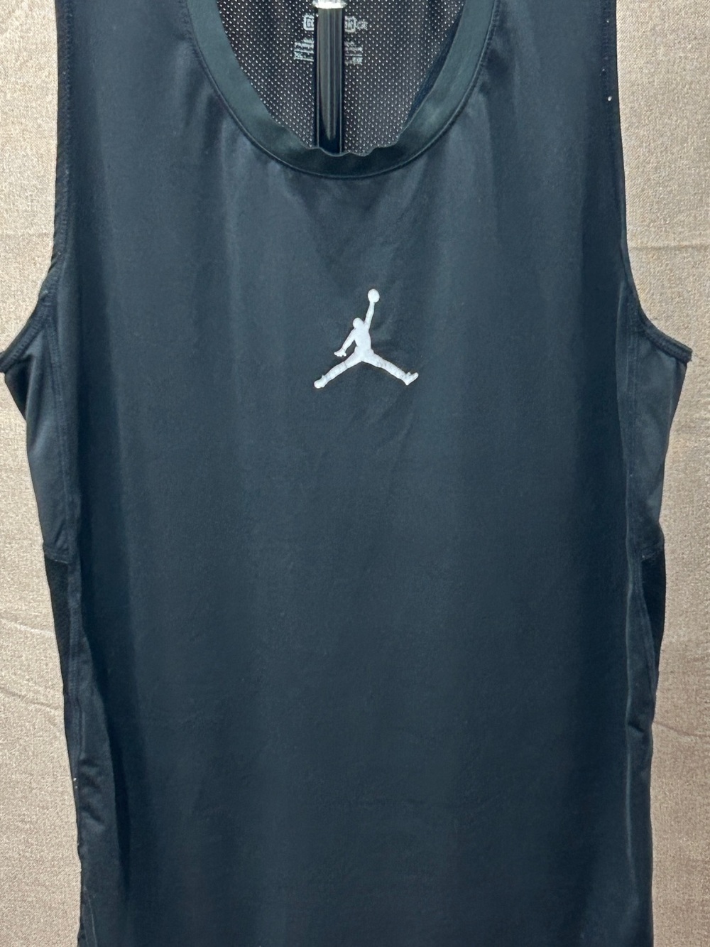 Jordan Men’s Black Sleeveless Jumpman Tank